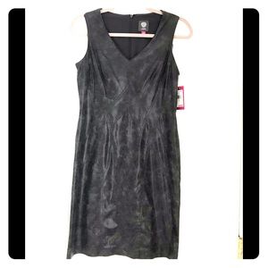 Vince Camuto leather look dress